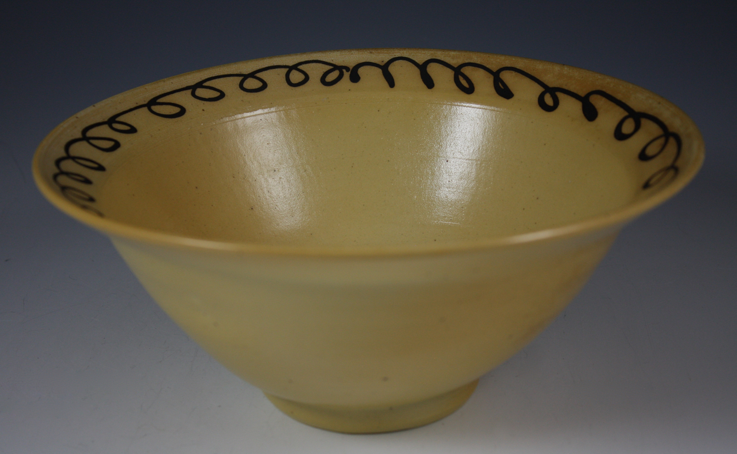 Bowl with Squiggle Rim