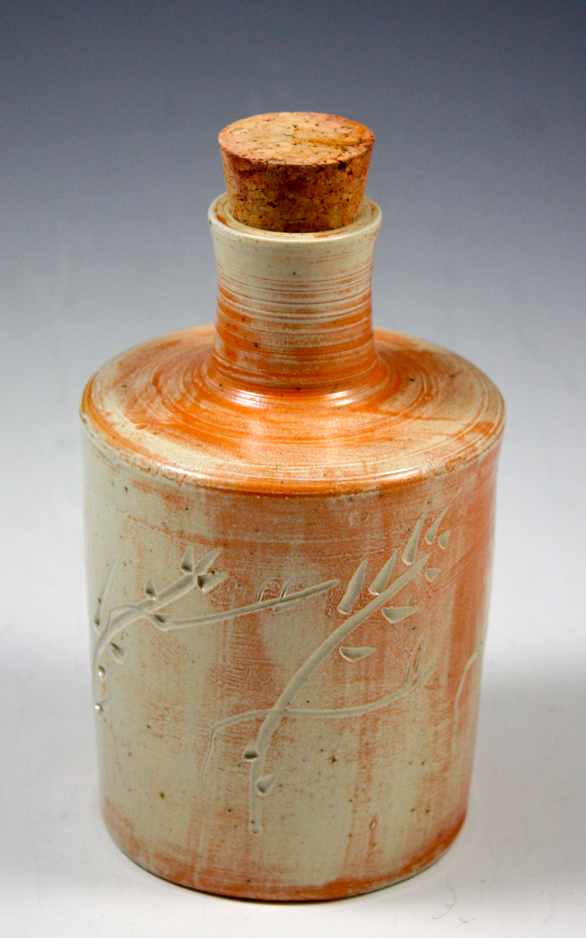 Carved bottle with Stopper