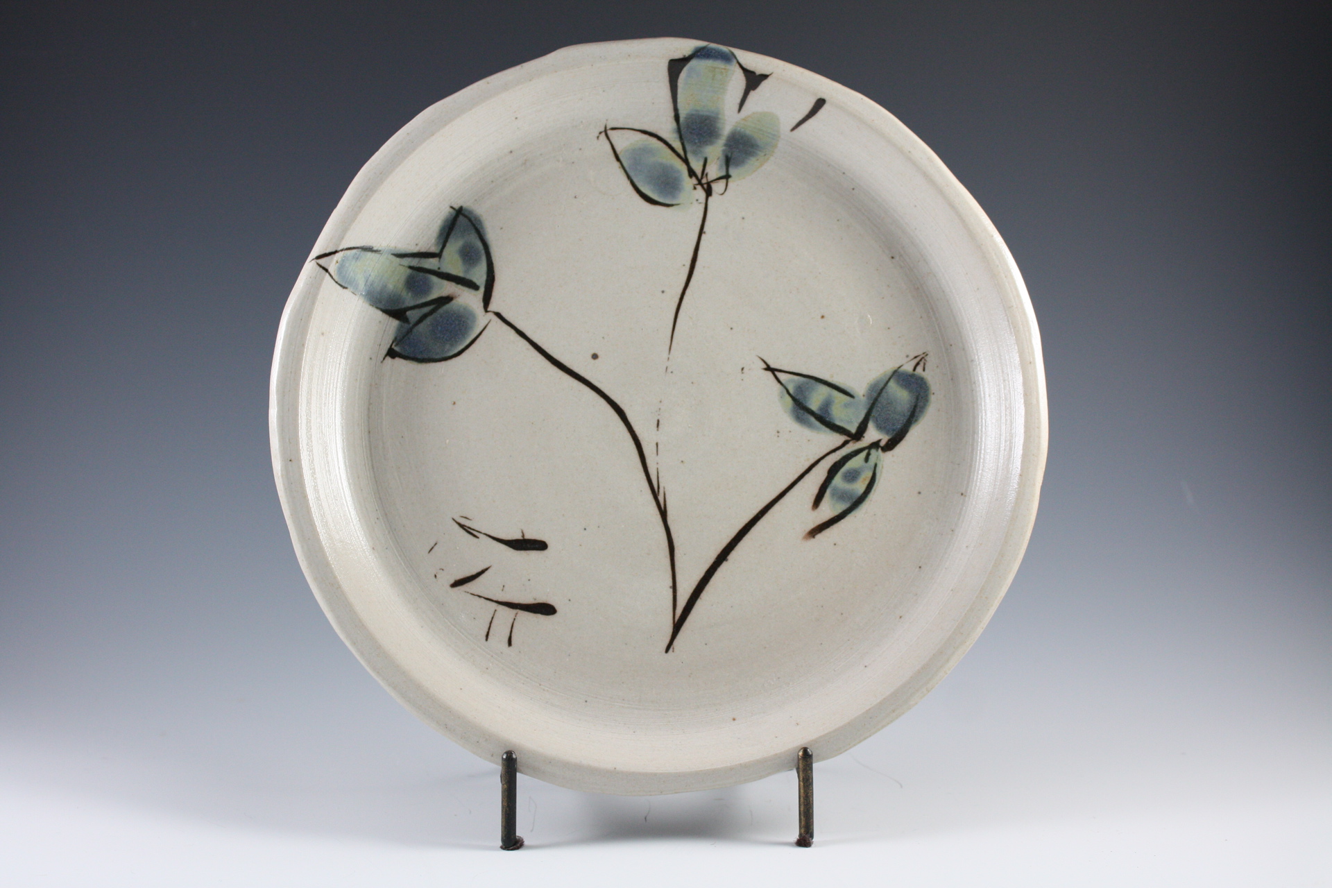 Altered Rim Porcelain Plate
