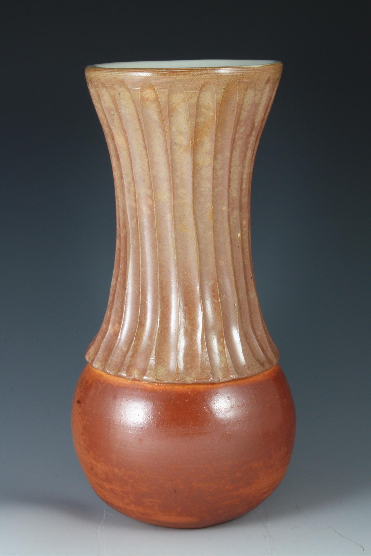 Fluted Vase IV