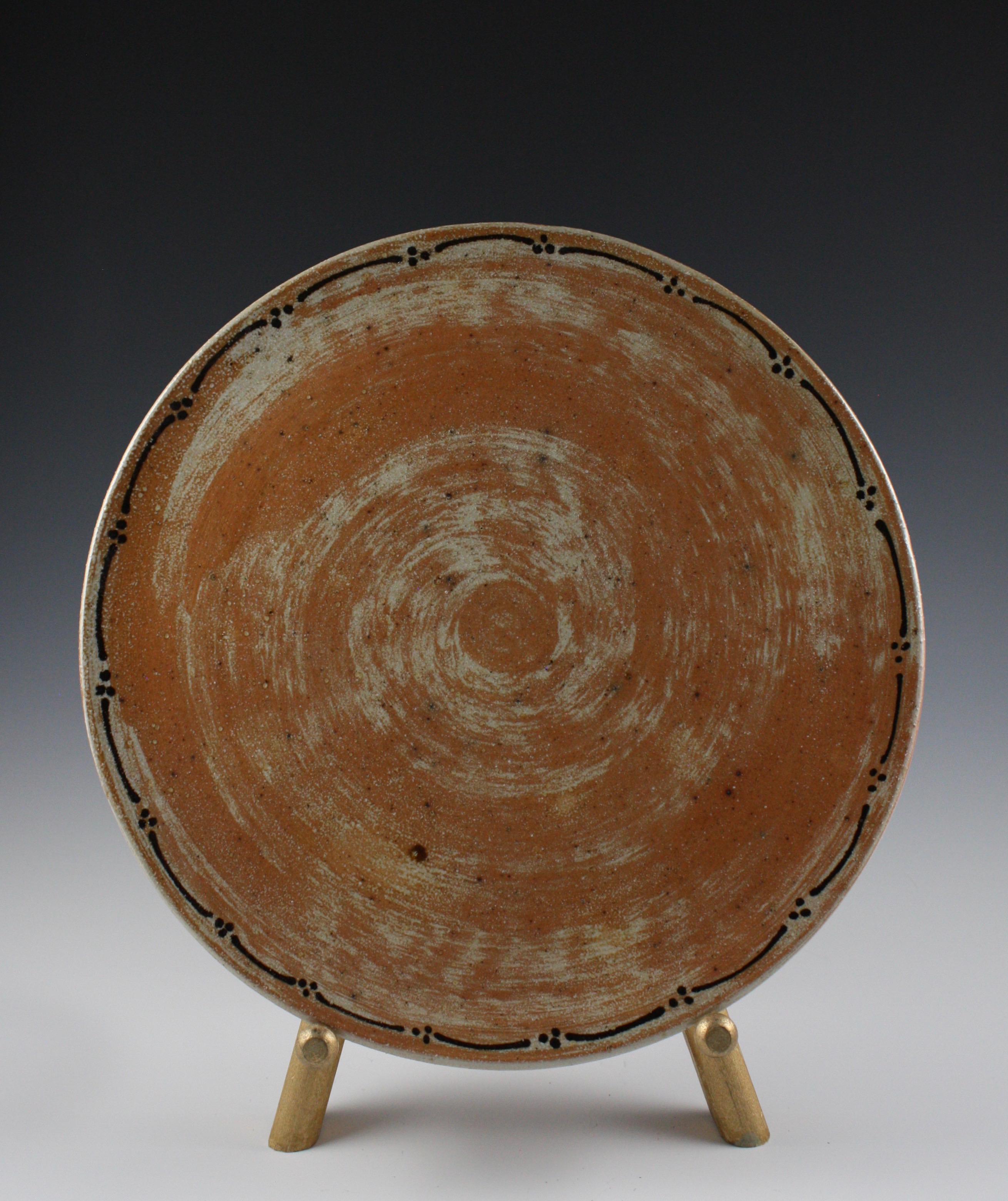 Large Rustic Plate #13