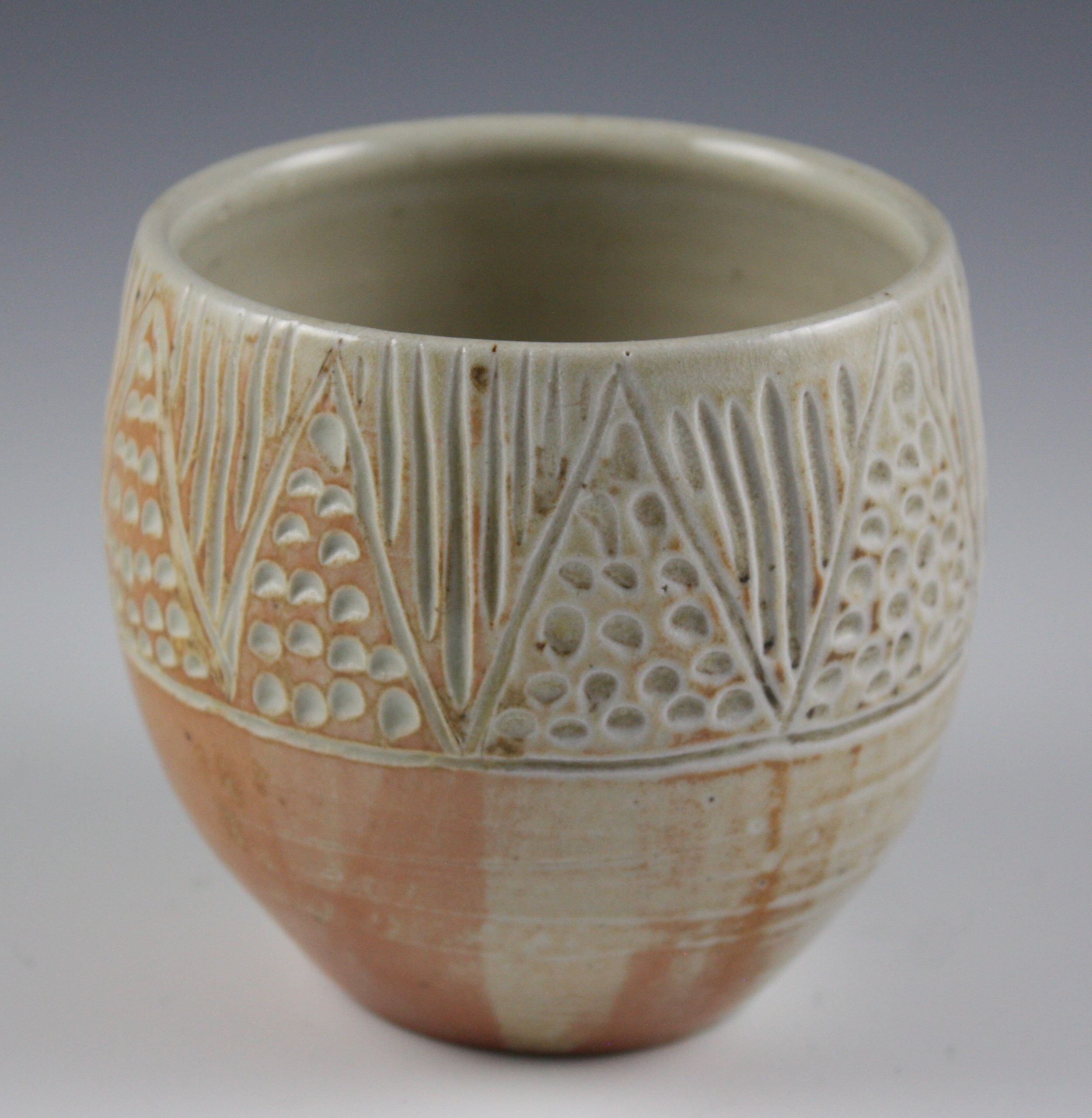 Geometric Carved Cup 72