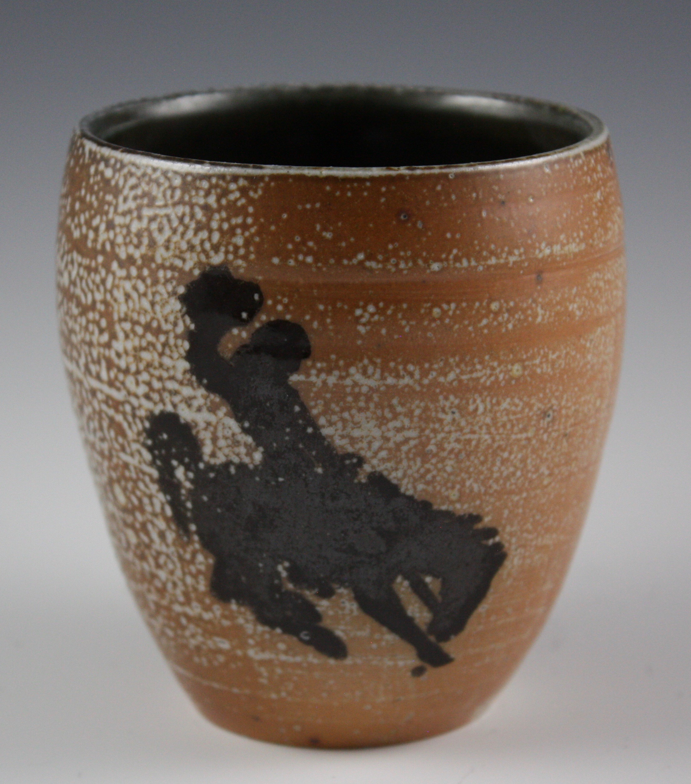 Wyoming Cowboy (Ghost Rider) Wine Cup #87