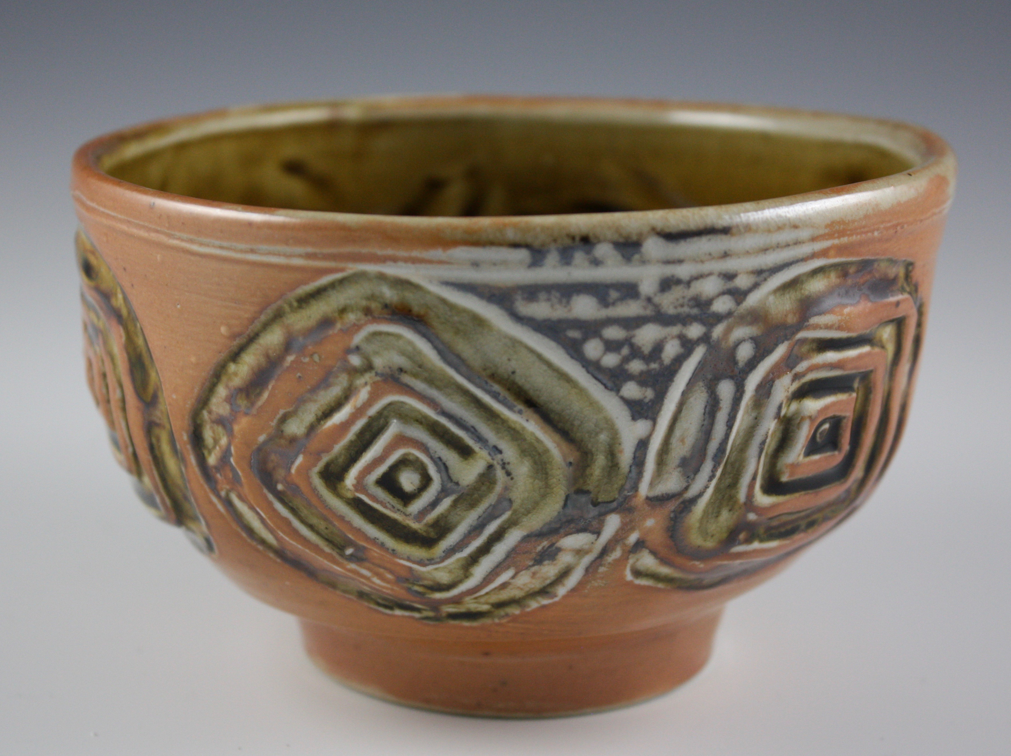 Stamped Soup Bowl 107