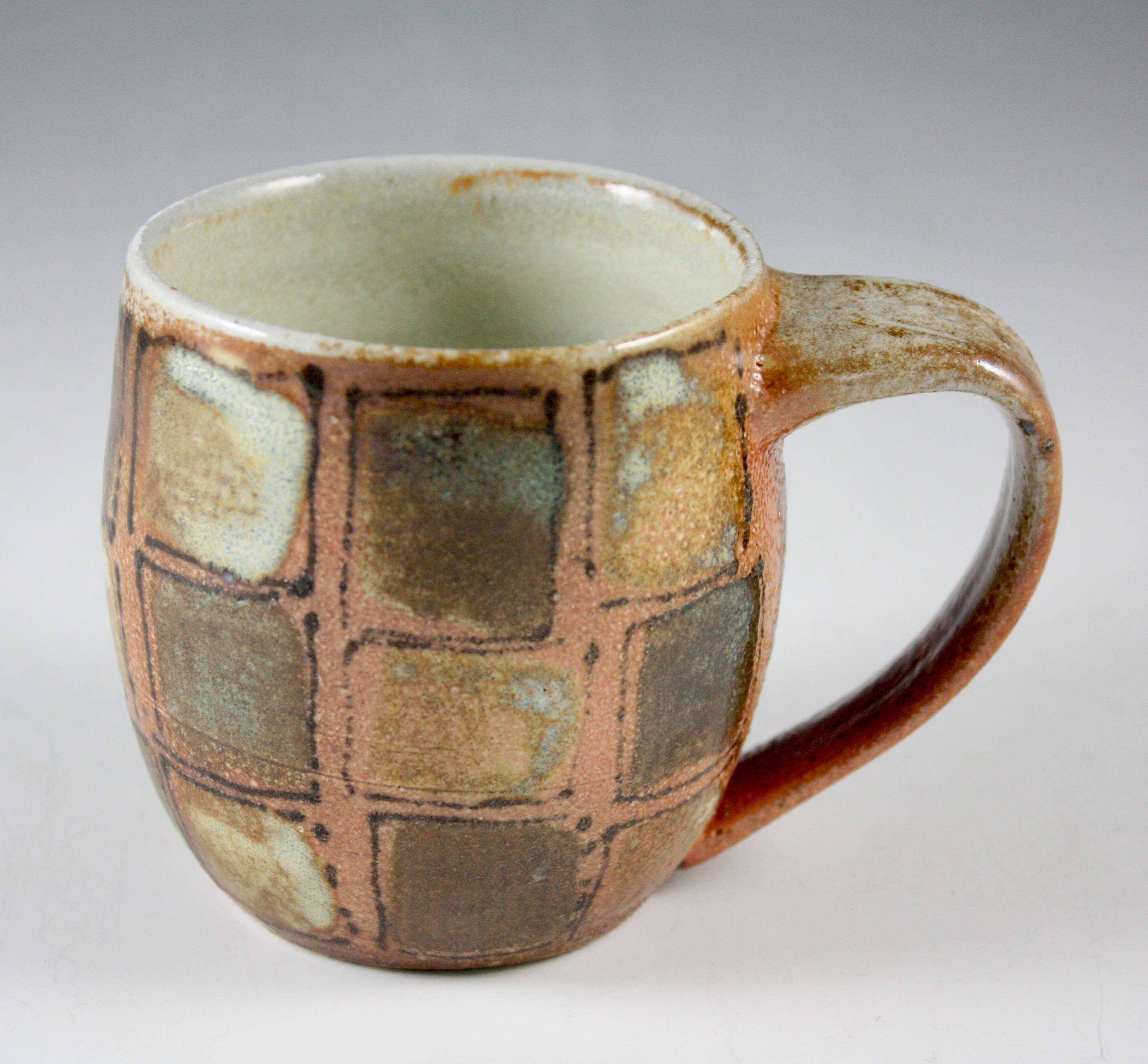 Mug with Squares Design 21-303