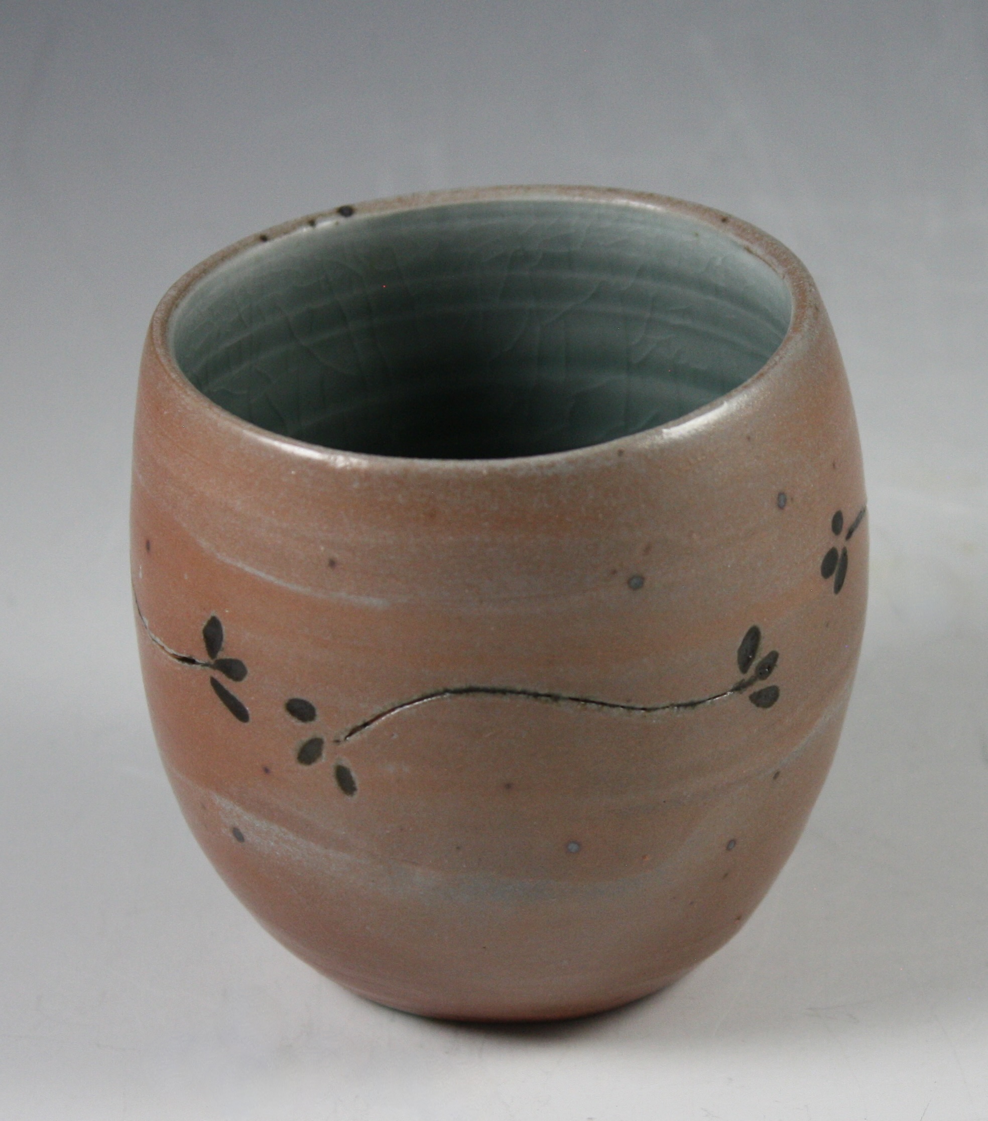 Cup with Tiny Leaf Design 22-265